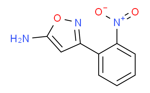CAS No. 887591-67-5, 3-(2-nitrophenyl)isoxazol-5-amine