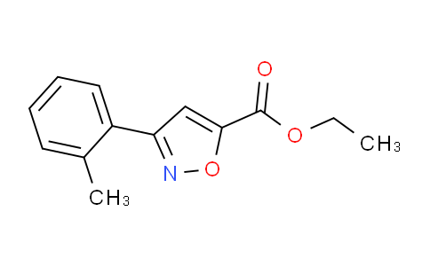 CAS No. 377059-29-5, ethyl 3-(o-tolyl)isoxazole-5-carboxylate
