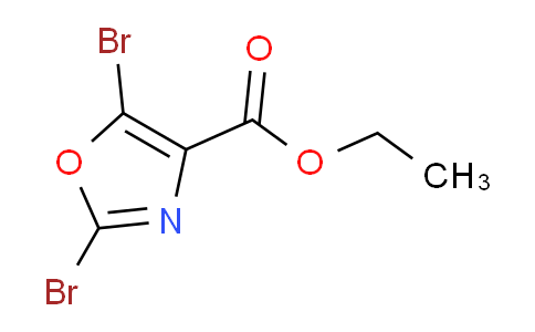 CAS No. 460081-22-5, ethyl 2,5-dibromooxazole-4-carboxylate
