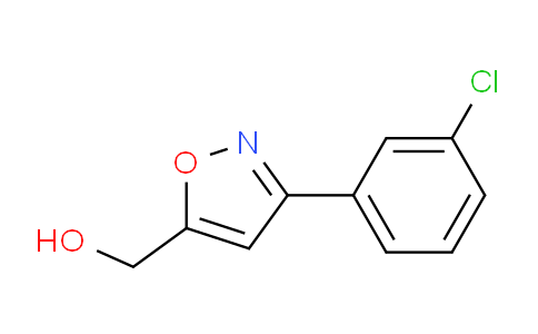 CAS No. 101862-42-4, (3-(3-chlorophenyl)isoxazol-5-yl)methanol