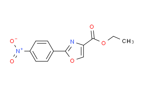 CAS No. 78979-63-2, ethyl 2-(4-nitrophenyl)oxazole-4-carboxylate