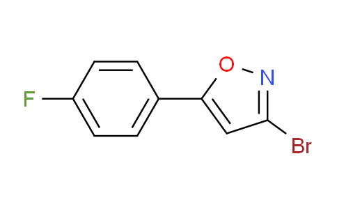 CAS No. 903130-97-2, 3-bromo-5-(4-fluorophenyl)isoxazole