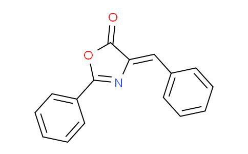 CAS No. 17606-70-1, (Z)-4-benzylidene-2-phenyloxazol-5(4H)-one