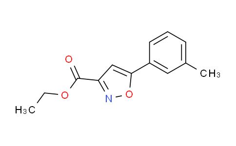 CAS No. 893638-47-6, ethyl 5-(m-tolyl)isoxazole-3-carboxylate