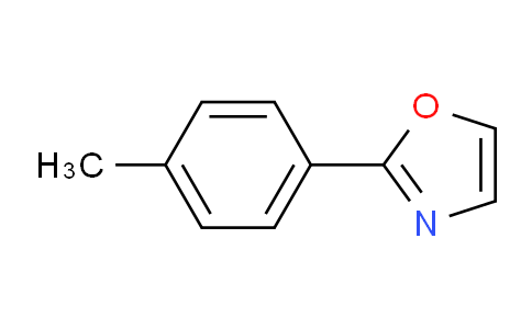 CAS No. 62882-04-6, 2-(p-tolyl)oxazole