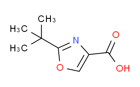 CAS No. 1060816-08-1, 2-tert-Butyl-oxazole-4-carboxylic acid