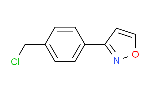 CAS No. 1187532-70-2, 3-(4-(chloromethyl)phenyl)isoxazole