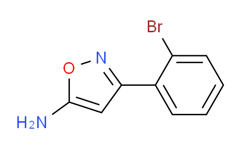 CAS No. 119162-51-5, 3-(2-Bromophenyl)isoxazol-5-amine