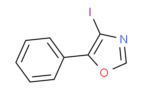 CAS No. 220580-85-8, 4-iodo-5-phenyloxazole