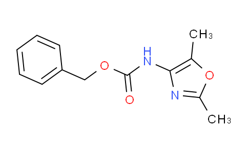 CAS No. 32512-40-6, benzyl (2,5-dimethyloxazol-4-yl)carbamate