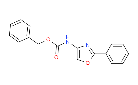 CAS No. 32512-42-8, benzyl (2-phenyloxazol-4-yl)carbamate