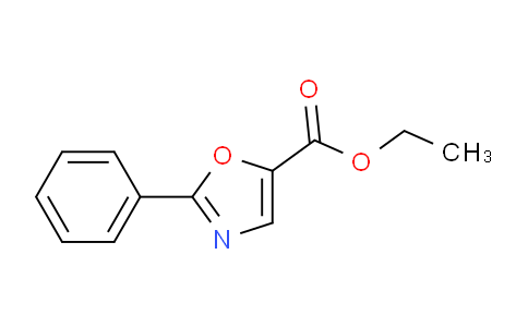 CAS No. 39819-40-4, ethyl 2-phenyloxazole-5-carboxylate