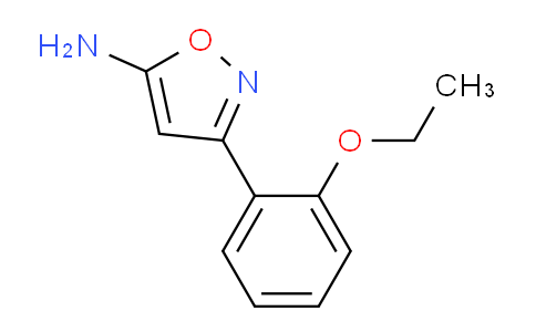 CAS No. 501902-15-4, 3-(2-Ethoxyphenyl)isoxazol-5-amine