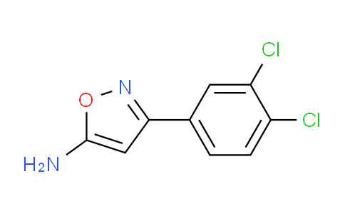 CAS No. 501902-20-1, 3-(3,4-Dichlorophenyl)isoxazol-5-amine