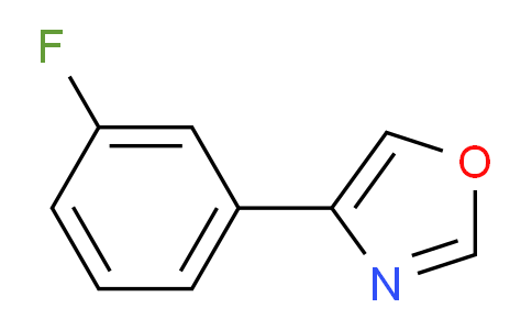 CAS No. 620971-54-2, 4-(3-fluorophenyl)oxazole