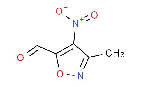 CAS No. 6436-64-2, 3-Methyl-4-nitroisoxazole-5-carbaldehyde