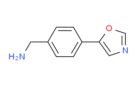CAS No. 672324-91-3, 4-(5-Oxazolyl)benzylamine