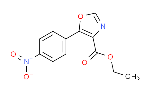 CAS No. 72030-87-6, Ethyl 5-(4'-nitrophenyl)-1,3-Oxazole-4-carboxylate