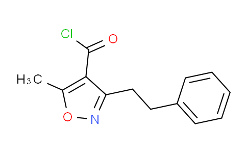 CAS No. 72421-98-8, 5-methyl-3-phenethylisoxazole-4-carbonyl chloride