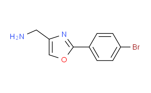 CAS No. 724412-56-0, C-[2-(4-Bromo-phenyl)-oxazol-4-yl]-methylamine