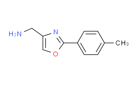 CAS No. 802618-33-3, (2-(p-tolyl)oxazol-4-yl)methanamine