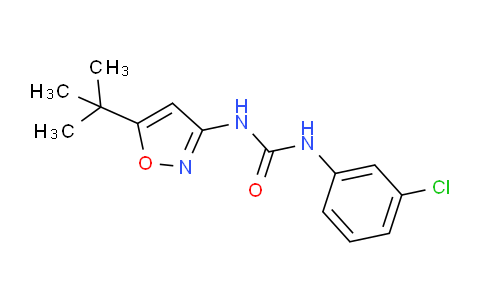 CAS No. 852670-31-6, 1-(5-(tert-butyl)isoxazol-3-yl)-3-(3-chlorophenyl)urea