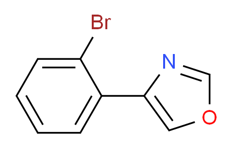 CAS No. 850349-06-3, 4-(2-bromophenyl)oxazole