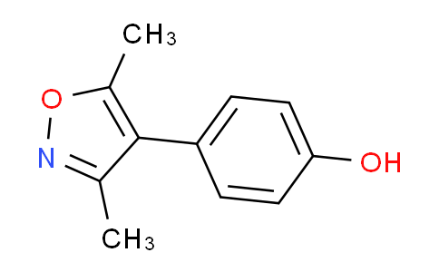 CAS No. 875628-75-4, 4-(3,5-dimethylisoxazol-4-yl)phenol