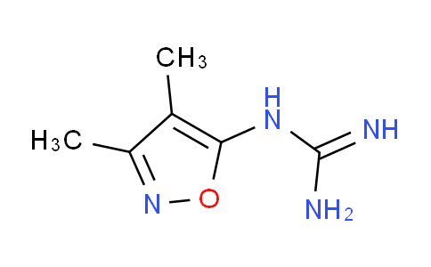 CAS No. 884197-54-0, 1-(3,4-dimethylisoxazol-5-yl)guanidine
