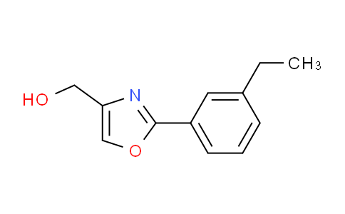 CAS No. 885272-71-9, [2-(3-Ethyl-phenyl)-oxazol-4-yl]-methanol