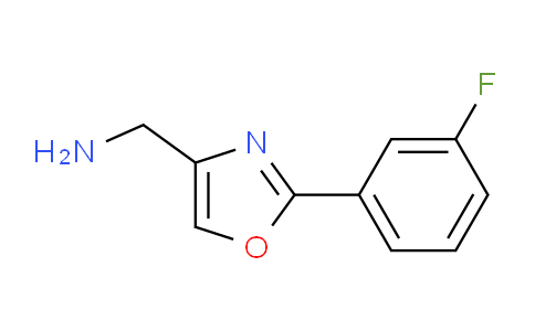 CAS No. 885273-00-7, (2-(3-Fluorophenyl)oxazol-4-yl)methanamine