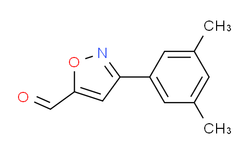 CAS No. 885273-60-9, 3-(3,5-Dimethyl-phenyl)-isoxazole-5-carbaldehyde