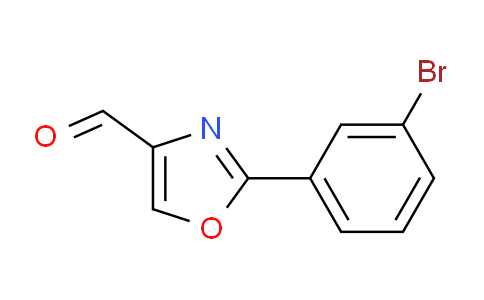 885273-03-0 | 2-(3-Bromo-phenyl)-oxazole-4-carbaldehyde