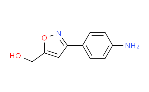 CAS No. 885273-66-5, [3-(4-Amino-phenyl)-isoxazol-5-yl]-methanol