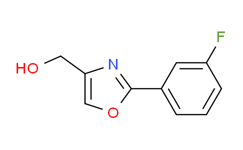 CAS No. 885272-81-1, [2-(3-Fluoro-phenyl)-oxazol-4-yl]-methanol