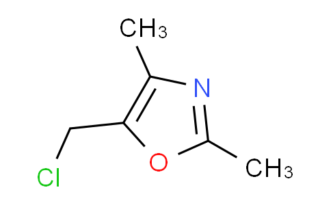 CAS No. 885061-06-3, 5-(chloromethyl)-2,4-dimethyloxazole