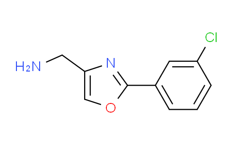 CAS No. 885273-40-5, (2-(3-Chlorophenyl)oxazol-4-yl)methanamine