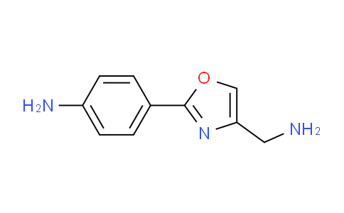 CAS No. 885272-85-5, 4-(4-(Aminomethyl)oxazol-2-yl)aniline
