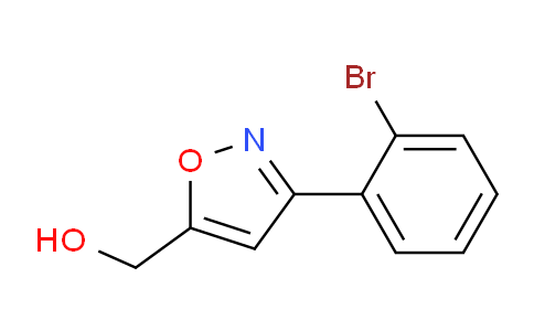 CAS No. 885273-13-2, [3-(2-Bromo-phenyl)-isoxazol-5-yl]-methanol
