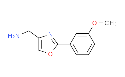 CAS No. 885273-17-6, (2-(3-Methoxyphenyl)oxazol-4-yl)methanamine