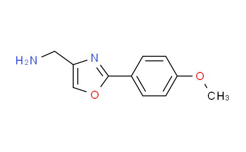 CAS No. 885272-87-7, C-[2-(4-Methoxy-phenyl)-oxazol-4-yl]-methylamine