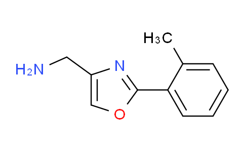 CAS No. 885274-21-5, (2-(o-Tolyl)oxazol-4-yl)methanamine