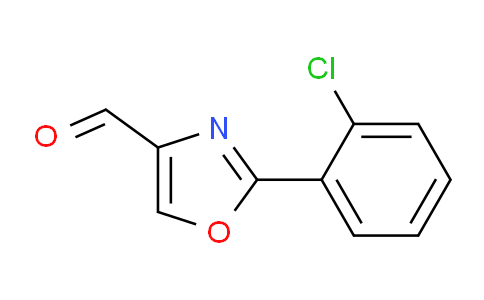 CAS No. 885274-43-1, 2-(2-Chloro-phenyl)-oxazole-4-carbaldehyde
