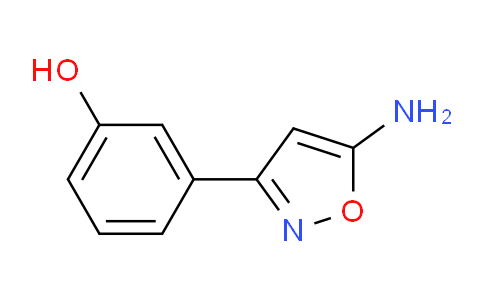 CAS No. 887591-58-4, 3-(5-aminoisoxazol-3-yl)phenol
