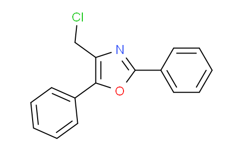CAS No. 2549-33-9, 4-(chloromethyl)-2,5-diphenyloxazole
