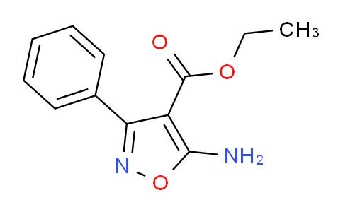 CAS No. 29278-09-9, 5-Amino-3-phenyl-isoxazole-4-carboxylic acid ethyl ester