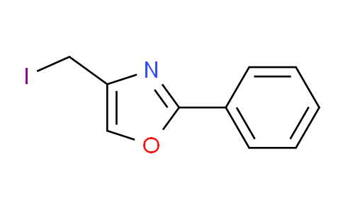 CAS No. 33162-08-2, 4-(iodomethyl)-2-phenyloxazole