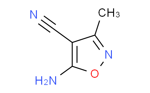 CAS No. 35261-01-9, 5-Amino-3-methyl-4-isoxazolecarbonitrile