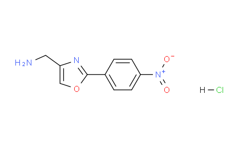 CAS No. 36841-46-0, (2-(4-Nitrophenyl)oxazol-4-yl)methanamine hydrochloride