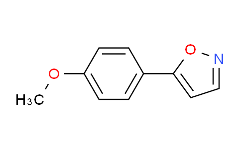 CAS No. 3672-48-8, 5-(4-Methoxyphenyl)isoxazole